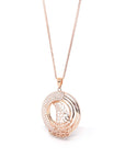 Baikalla Jewelry gemstone jewelry 18K Rose Gold "As You Wish" Necklace with Zircon