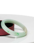 Baikalla Jewelry Jade Bangle Genuine Burmese Jadeite Jade Bangle Bracelet ( 57.0 mm )