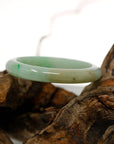 Baikalla Jewelry Jade Bangle Genuine Burmese Jadeite Jade Bangle Bracelet ( 57.0 mm )