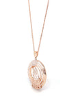 Baikalla Jewelry gemstone jewelry 18K Rose Gold "As You Wish" Necklace with Zircon