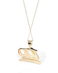 Baikalla Jewelry 14K Yellow Gold Pendant 14k Yellow Gold "100" Pendant Necklace