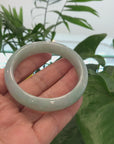 Classic Green Natural Burmese Jadeite Jade Bangle (56.74 mm) 