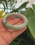 Baikalla™ "Classic Bangle" Genuine Burmese High Quality Jadeite Jade Bangle Bracelet (58.52 mm) 