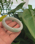 Natural Jadeite Jade Bangle Bracelet ( 56.7 mm ) 