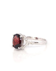 Baikalla Jewelry Gemstone Ring 6 Baikalla™ Sterling Silver Red Garnet Ring