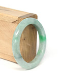 Baikalla Jewelry Jadeite Jade Bangle Bracelet Genuine Burmese Forest Green Jadeite Jade Bangle Bracelet (53.83 mm) 