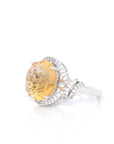 Baikalla Jewelry Gemstone Ring 5 Baikalla™ Sterling Silver Natural Citrine 4 Prong Set Ring