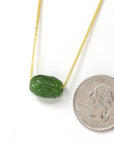 Baikalla Jewelry Jade Pendant Necklace Nephrite Green Jade Lucky LuLuTong Bead Pendant Necklace