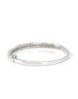 Baikalla Jewelry Gold Diamond Bangle Bracelet 14k White Gold Diamond Oval Luxury Bangle Bracelet