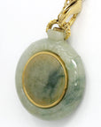 Baikalla Jewelry genuine jadeite carving Genuine Burmese Ice Jadeite Jade Pocket Watch (Art & Collectibles) (WA1)