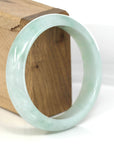 Baikalla Jewelry Jadeite Jade Bangle Bracelet Genuine Burmese Green Jadeite Jade Bangle Bracelet (57.72 mm) 