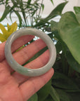 Classic Forest Green Genuine Jadeite Jade Bangle (53.90 mm) 