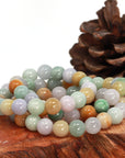 Baikalla Jewelry jade beads bracelet Baikalla Genuine Jadeite Jade Round Beads Bracelet ( 9.5 mm )