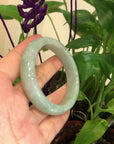 Baikalla™ "Classic Bangle" Genuine Burmese High Quality Jadeite Jade Bangle Bracelet (59.6mm) 