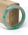 Baikalla Jewelry Jadeite Jade Bangle Bracelet Genuine Burmese Jadeite Jade Bangle Bracelet (56 mm) 