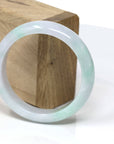 Baikalla Jewelry Jadeite Jade Bangle Bracelet Natural Burmese Jadeite Jade Bangle Bracelet ( 57.5 mm )