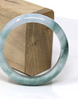 Baikalla Jewelry Jadeite Jade Bangle Bracelet Real Burmese Jadeite Jade Bangle Bracelet (  57.8 mm )