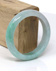 Baikalla Jewelry Jadeite Jade Bangle Bracelet Real Burmese Green Jadeite Jade Bangle Bracelet ( 57.0 mm ) 