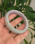 Genuine Burmese Lavender Jadeite Jade Bracelet Bangle ( 57.82 mm )