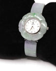 Baikalla Jewelry genuine jadeite carving watch Genuine Burmese Lavender- Green Jadeite Jade Watch (Art & Collectibles)