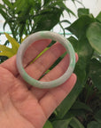 Baikalla™ "Classic Bangle" Genuine Burmese High Quality Jadeite Jade Bangle Bracelet ( 54.66mm )