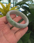 Baikalla Classic Real Jade Jadeite Bangle Bracelet ( 56.85 mm )