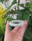 Baikalla "Classic Bangle" Natural Burmese Jadeite Jade Bangle ( 57.73 mm )