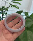 Genuine Burmese Jadeite Jade Bangle Bracelet (57.8 mm) 