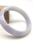 Baikalla Jewelry Jadeite Jade Bangle Bracelet Genuine Burmese Lavender Jade Jadeite Bangle Bracelet (58.5mm)