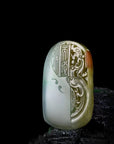 Baikalla Baikalla High-End Genuine Jadeite Jade Dragon Pendant Necklace ( Collectibles )