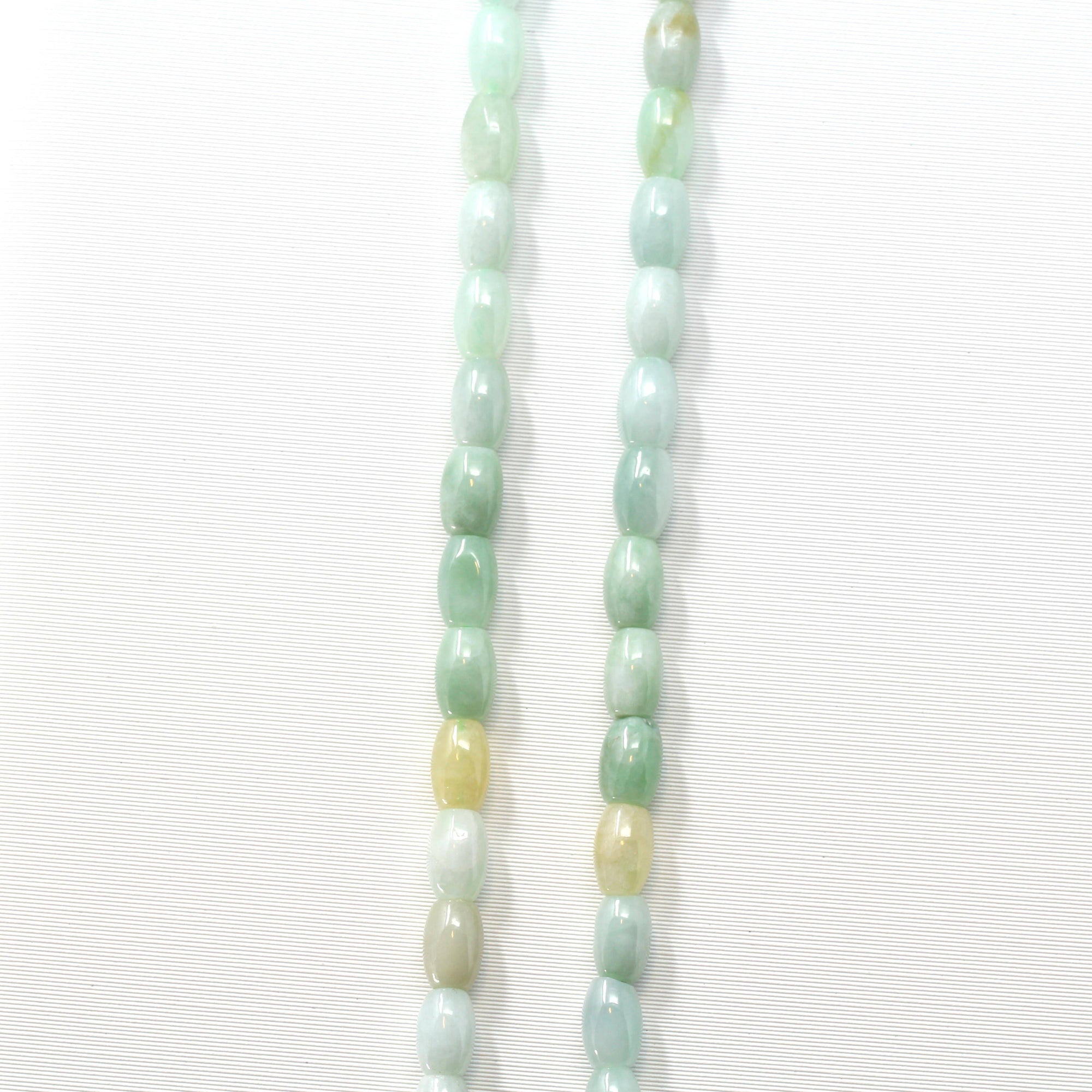 Baikalla Jewelry Genuine Jadeite Jade Beads Necklace 18 inch