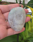 Baikalla "Roaring Dragon" Natural Jadeite Jade Lavender Green Pendant Necklace For Men, Collectibles.