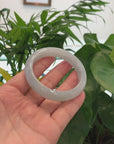 Baikalla "Classic Bangle" Ice Jadeite Jade Bangle ( 57.24 mm ) 