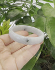 Genuine Burmese Green Jadeite Jade Bangle Bracelet (58.45 mm) 