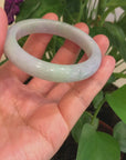 Genuine Burmese High Quality Jadeite Jade Bangle Bracelet (53.8mm) 