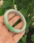 Baikalla™ "Classic Bangle" Genuine Burmese Green Jadeite Jade Bangle Bracelet, jadeite jade jewelry