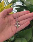 Baikalla™ Sterling Silver Light Green Peridot Pendant