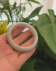 Natural Burmese Jadeite Jade Bangle Bracelet ( 57.5 mm )