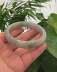 Baikalla Classic oil-green Jade Jadeite Bangle Bracelet ( 62.75 mm )