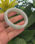 Genuine Burmese Green Jadeite Jade Bangle Bracelet (57.72 mm) 