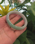 Classic Forest Green Genuine Jadeite Jade Bangle (58.75 mm) 