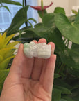 Genuine Burmese Lavender & Green Jadeite Jade PiXiu Pendant Necklace