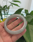 Genuine Burmese Jadeite Jade Bangle Bracelet ( 59.15 mm ) 