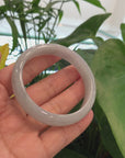 Baikalla™ "Classic Bangle" Genuine Burmese Jadeite Jade Bangle Bracelet (57.8mm) 