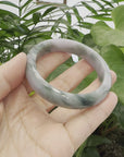 Genuine Burmese Jadeite Jade Bangle Bracelet ( 58.30 mm )