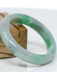 Baikalla Jewelry Jadeite Jade Bangle Bracelet Genuine Burmese Jadeite Jade Bangle Bracelet (56 mm) 